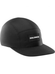 Czapka z daszkiem Salomon Bonatti Wp Five P. Czarne czapki z daszkiem damskie Salomon, bez wzorów, z poliamidu. Za 176.90 zł.