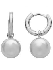 U.S. Polo Assn. Kolczyki-kreole rozmiar: onesize. Szare kolczyki damskie U.S. Polo Assn., metalowe. Za 52.99 zł.