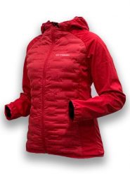 Kurtka Trimm ERVI LADY. Czerwone kurtki sportowe damskie TRIMM, s, bez wzorów, z materiału, bez kaptura. Za 320.00 zł.