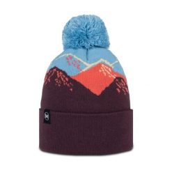 Czapka BUFF KNITTED BEANIE TATIK BURGUNDY. Czerwone czapki damskie Buff, na zimę, bez wzorów. W wyprzedaży za 118.93 zł.