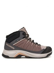 Salomon Trekkingi X-Adventure Coldrush Waterproof L47856500 Różowy. Czerwone obuwie trekkingowe damskie Salomon, z materiału, bez zapięcia. Za 619.99 zł.