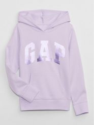 Gap Bluza 772643-00 Fioletowy Regular Fit. Fioletowe bluzy dziewczęce GAP, bez wzorów, z bawełny, bez ramiączek, bez kaptura. Za 159.99 zł.