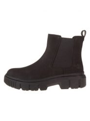 Timberland Skórzane sztyblety w kolorze czarnym rozmiar: 38. Czarne obuwie sportowe casual damskie Timberland, bez zapięcia. Za 248.85 zł.