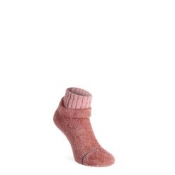 Skarpety Stance Cozy Slipper Sock. Czerwone skarpetki damskie Stance, bez wzorów. Za 102.99 zł.