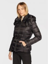Bomboogie Kurtka puchowa JW 7633 T MNA Czarny Regular Fit. Czarne kurtki damskie Bomboogie, bez wzorów, z puchu, bez kaptura. Za 1,289.00 zł.