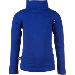 Koszulka "This Blue World" w kolorze niebieskim. Niebieskie koszulki i t-shirty dziewczęce 4FunkyFlavours Kids, z golfem, z długim rękawem. W wyprzedaży za 62.95 zł.