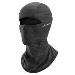 Czapka ROCKBROS na lato - Ochrona UV, Oddychająca. Czarne czapki damskie ROCKBROS, na lato, bez wzorów, z materiału. Za 59.60 zł.