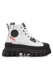 Palladium Trapery Revolt Hi Tx 97242-116-M Biały. Białe trapery damskie Palladium, z materiału, bez zapięcia. Za 459.99 zł.