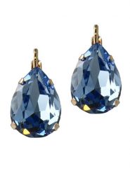 Otazu Pozłacane kolczyki z kryształami Swarovski rozmiar: onesize. Żółte kolczyki damskie Otazu, z kryształem, pozłacane. Za 113.99 zł.