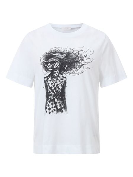 Rich & Royal Koszulka w kolorze białym rozmiar: XL. Białe koszulki damskie Rich & Royal, xl, bez wzorów, bez kołnierzyka, bez ramiączek. Za 78.99 zł.