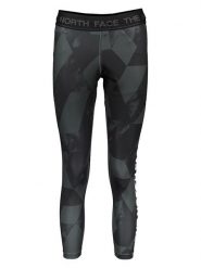 The North Face Legginsy sportowe "Flex" w kolorze szaro-czarnym rozmiar: XS. Czarne legginsy damskie The North Face, xs, bez wzorów, outdoorowe. Za 131.43 zł.