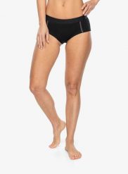 Damskie figi termoaktywne Sensor Merino Active Panties. Czarne figi Sensor, bez wzorów, z materiału. Za 104.49 zł.