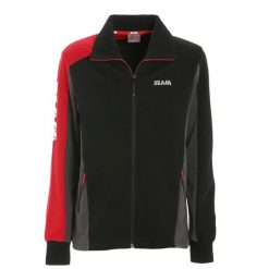 Sweter Slam Deck Ws Fz Damskie. Czarne swetry klasyczne damskie SLAM, na zimę, s, z bawełny, bez kołnierzyka. W wyprzedaży za 310.00 zł.