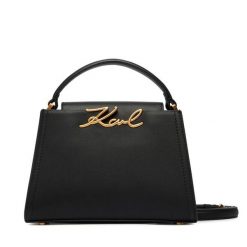 Torebka KARL LAGERFELD. Czarne kuferki damskie KARL LAGERFELD, bez wzorów, bez dodatków. Za 1,199.00 zł.