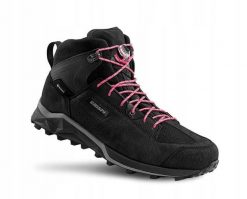 Buty trekkingowe Crispi Attiva BP GTX. Czarne obuwie trekkingowe damskie Crispi, z materiału, bez zapięcia. Za 1,500.00 zł.