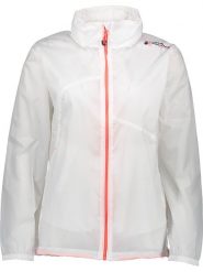 Peak Mountain Kurtka przeciwwiatrowa w kolorze białym rozmiar: L. Białe kurtki sportowe damskie Peak Mountain, l, bez wzorów, bez kaptura. Za 119.95 zł.