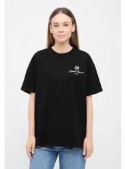 Bench Koszulka "Taja" w kolorze czarnym rozmiar: 38. Czarne koszulki damskie Bench, bez wzorów, z bawełny, bez kołnierzyka, bez ramiączek. Za 105.63 zł.