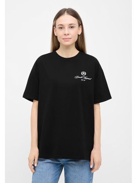 Bench Koszulka "Taja" w kolorze czarnym rozmiar: 42. Czarne koszulki damskie Bench, bez wzorów, z bawełny, bez kołnierzyka, bez ramiączek. Za 92.21 zł.