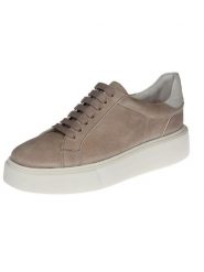 Cinque Skórzane sneakersy "Laura" w kolorze beżowym rozmiar: 39. Brązowe obuwie sportowe damskie Cinque, bez zapięcia. Za 346.99 zł.