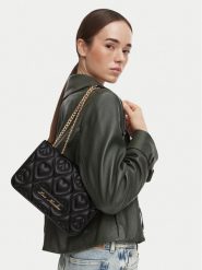 LOVE MOSCHINO Torebka JC4262PP0PKQ0000 Czarny. Czarne torebki wieczorowe damskie Love Moschino, bez wzorów, ze skóry, bez dodatków. Za 949.99 zł.