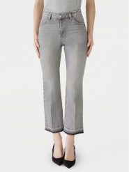 OUI Jeansy 89314 1345707 Szary Regular Fit. Szare jeansy damskie Oui. Za 339.99 zł.