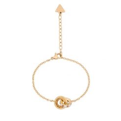 Bransoletka Guess. Żółte bransoletki damskie Guess, złote. Za 249.99 zł.