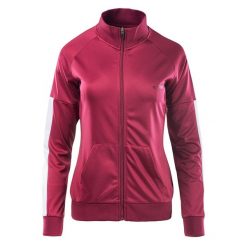 Bluza damska Hi-Tec Lady Delian - czerwona, Rozmiar S. Czerwone bluzy damskie Hi-tec, s, bez wzorów, bez kaptura. W wyprzedaży za 124.99 zł.