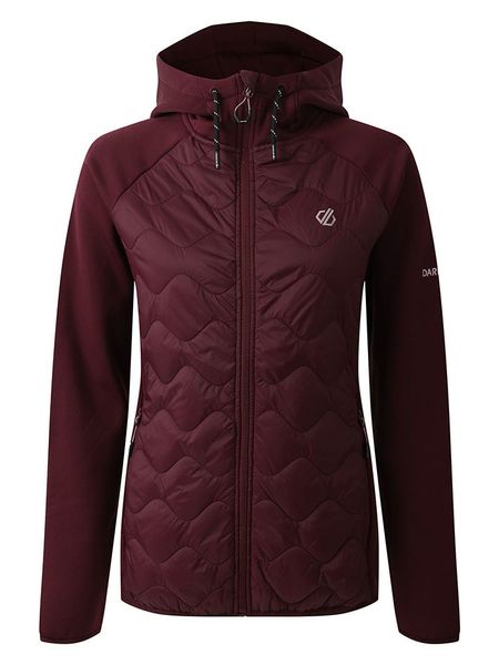 Dare 2b Kurtka hybrydowa "Torrek Flexy" w kolorze fioletowym rozmiar: 34. Różowe kurtki sportowe damskie Dare 2b, bez wzorów, z materiału, bez kaptura. Za 179.64 zł.