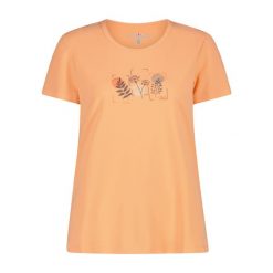 Koszulka damska turystyczna CMP 38T6656. Brązowe koszulki damskie CMP, xs, bez wzorów, bez kołnierzyka, bez ramiączek. Za 143.50 zł.