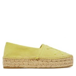 Espadryle Genuins. Żółte espadryle damskie Genuins, bez wzorów, bez obcasa. Za 199.99 zł.