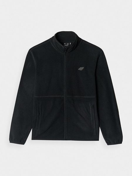 4F Kurtka polarowa w kolorze czarnym rozmiar: L. Czarne kurtki damskie 4F, l, bez wzorów, z polaru, bez kaptura. Za 100.99 zł.