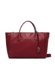 Guess Torebka Marissa HWBG23 33240 Czerwony. Czerwone shopper bag Guess, z aplikacjami, ze skóry, bez dodatków. Za 674.99 zł.