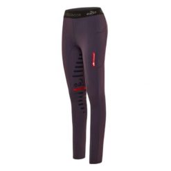 Damskie legginsy jeździeckie z pełną przyczepnością eaSt Reggings® R1. Fioletowe legginsy damskie EAST, l, bez wzorów, z nylonu. Za 510.10 zł.