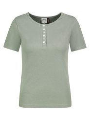 Sublevel Koszulka w kolorze zielonym rozmiar: XS. Zielone bluzki damskie Sublevel, xs, bez wzorów, bez kołnierzyka, bez ramiączek. Za 49.95 zł.