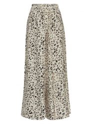 MOSS COPENHAGEN Spodnie w kolorze beżowym rozmiar: XL. Brązowe spodnie materiałowe damskie Moss Copenhagen, bez wzorów, z materiału. Za 188.85 zł.