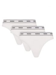 HUGO Komplet stringów 50480150 Biały. Białe komplety bielizny Hugo, bez wzorów, z bawełny. Za 119.99 zł.