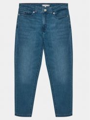 Tommy Hilfiger Jeansy KG0KG07734 D Niebieski Tapered Fit. Niebieskie jeansy dziewczęce Tommy Hilfiger, bez wzorów, z bawełny. Za 289.99 zł.