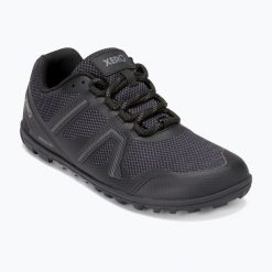 Buty berefoot damskie Xero Shoes Mesa Trail WP. Czarne obuwie trekkingowe damskie XERO SHOES, bez zapięcia. Za 459.99 zł.