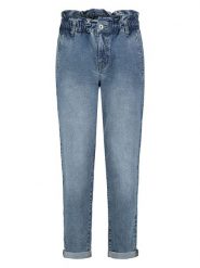 Sublevel Dżinsy - Tapered fit - w kolorze niebieskim rozmiar: S. Niebieskie jeansy damskie Sublevel, z podwyższonym stanem. Za 96.60 zł.