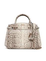 Guess Torebka Melinda HWKG99 33060 Beżowy. Brązowe torebki klasyczne damskie Guess, ze skóry, bez dodatków. Za 679.99 zł.