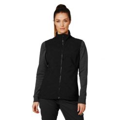 Kurtka damska Helly Hansen paramount softshell. Czarne kurtki sportowe damskie Helly Hansen, s, bez wzorów, z softshellu, bez kaptura. Za 456.65 zł.