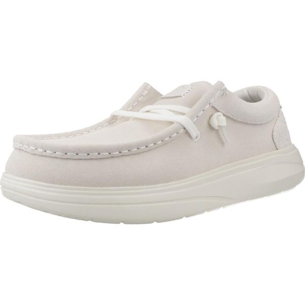 HEYDUDE Damskie Mokasyny Wendy Comf Suede. Szare mokasyny damskie Hey dude, z materiału, bez obcasa. Za 289.00 zł.