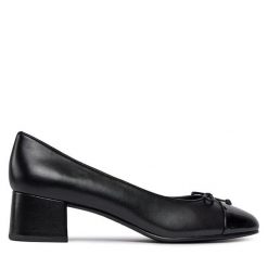 Czółenka Tory Burch. Czarne czółenka damskie Tory Burch, bez wzorów, bez obcasa. Za 1,409.00 zł.