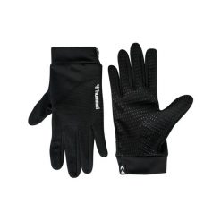 Rękawiczki sportowe dla dorosłych Hummel Light Player Glove. Czarne rękawiczki damskie Hummel, bez wzorów. Za 99.00 zł.