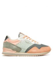 Pepe Jeans Sneakersy London Jelly W PLS400009 Pomarańczowy. Brązowe obuwie sportowe damskie Pepe Jeans, z jeansu, bez zapięcia. Za 359.99 zł.
