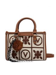 Valentino Torebka Tyle VBS9XF05 Brązowy. Brązowe torebki klasyczne damskie Valentino, ze skóry, bez dodatków. Za 649.99 zł.