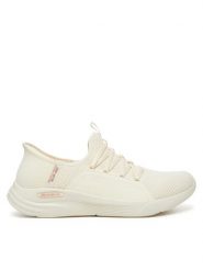 Skechers Sneakersy Relaxed Fit™ Sport-Ballet Chic 150353/OFWT Biały. Białe obuwie sportowe damskie Skechers, z materiału, bez zapięcia. Za 259.99 zł.