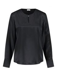 Gerry Weber Bluzka w kolorze granatowym rozmiar: 36. Niebieskie bluzki damskie Gerry Weber, bez wzorów, bez kołnierzyka, bez ramiączek. Za 96.60 zł.
