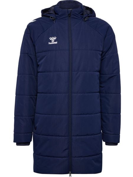 Kurtka puchowa Hummel Lead 2.0. Niebieskie kurtki damskie Hummel, xl, bez wzorów, z materiału, z kapturem. Za 495.40 zł.