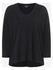 More & More Sweter w kolorze czarnym rozmiar: 40. Czarne swetry klasyczne damskie More & More, bez kołnierzyka. Za 72.95 zł.